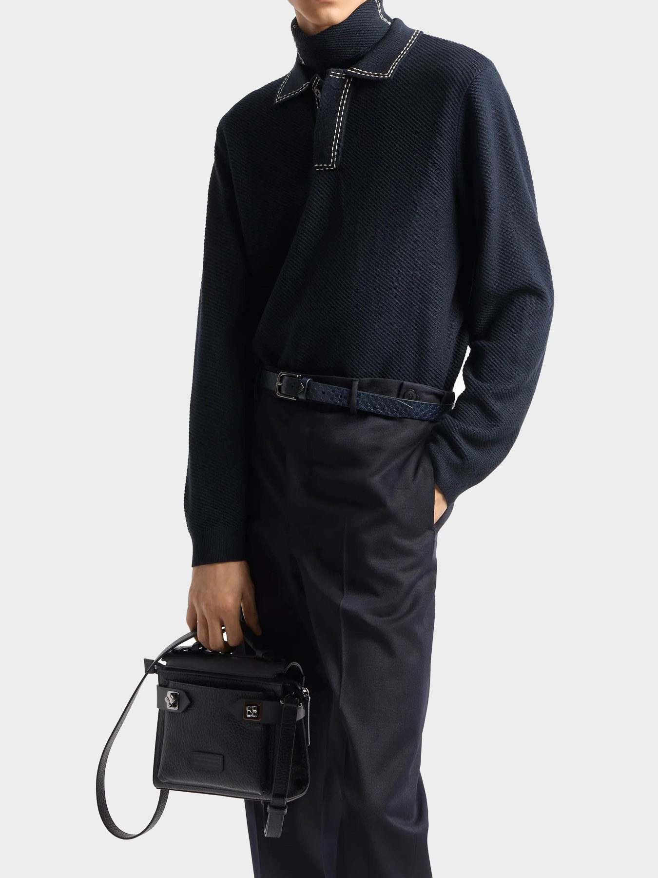 Ремни Emporio Armani модель Y4S649-YQ88I-80033 Фото