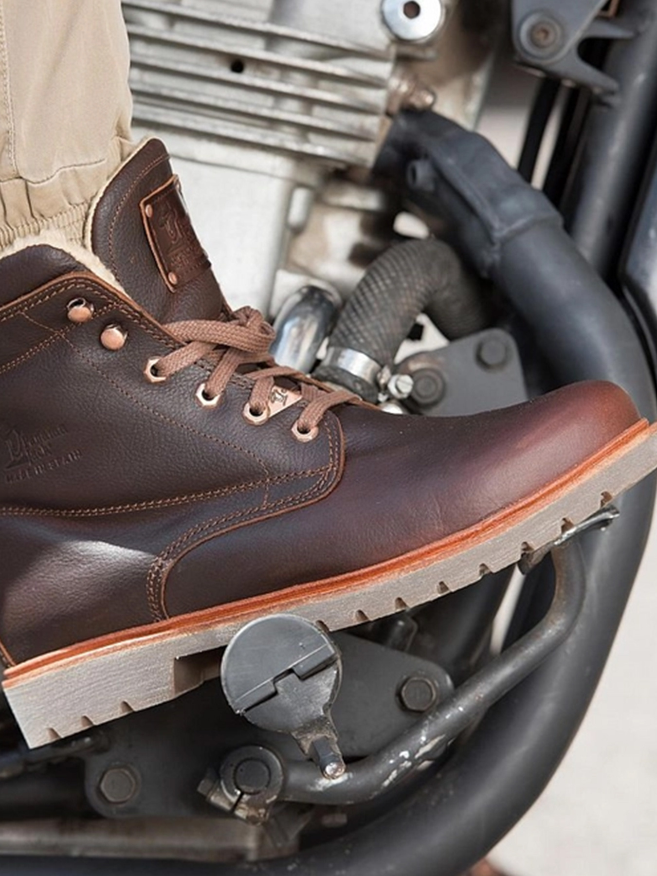 Ботинки и сапоги Panama Jack модель P03 Aviator C23 Napa Grass Castaño / Chestnut Фото