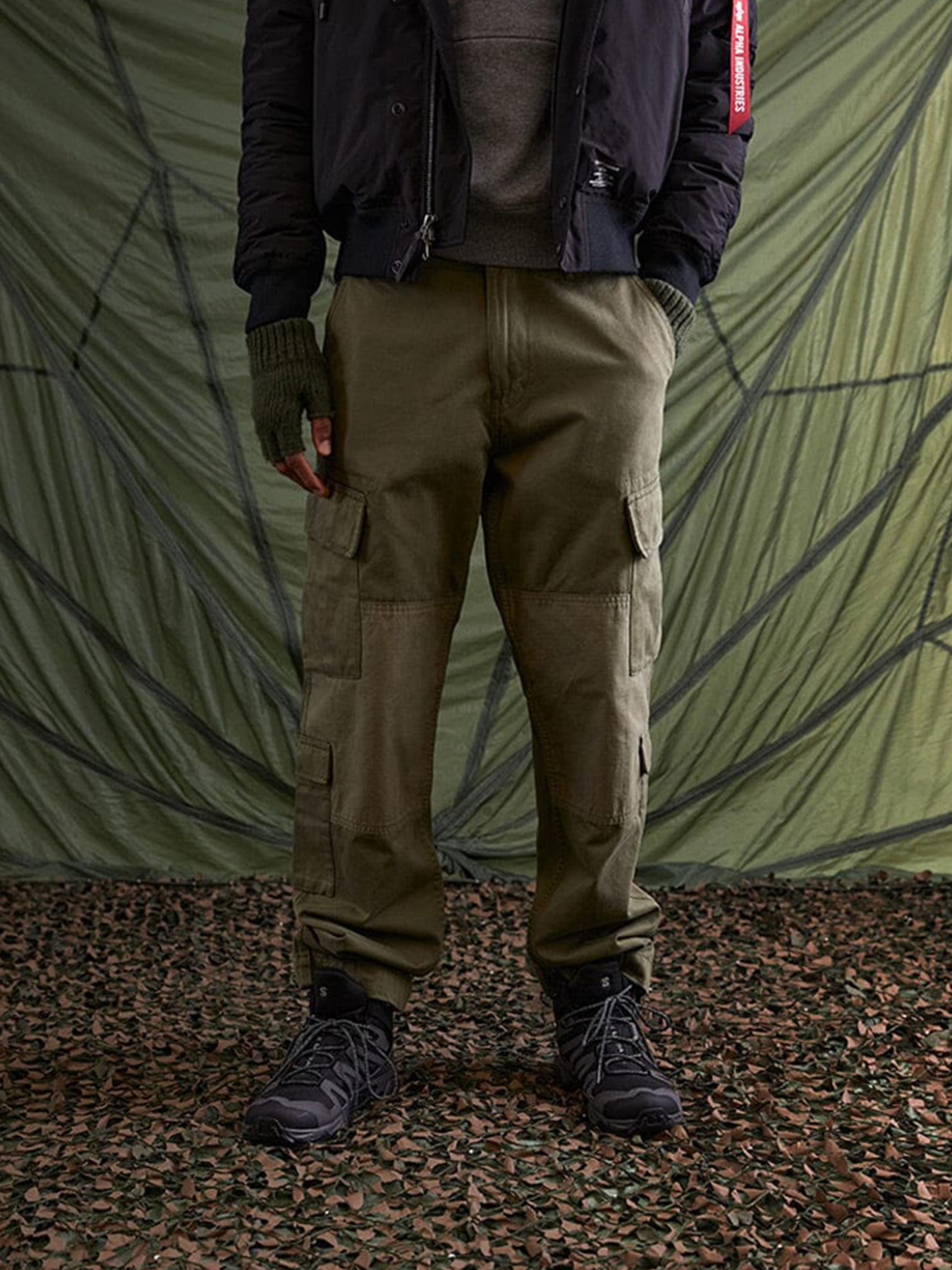 Брюки Alpha Industries модель MBA52501C1_359 Фото