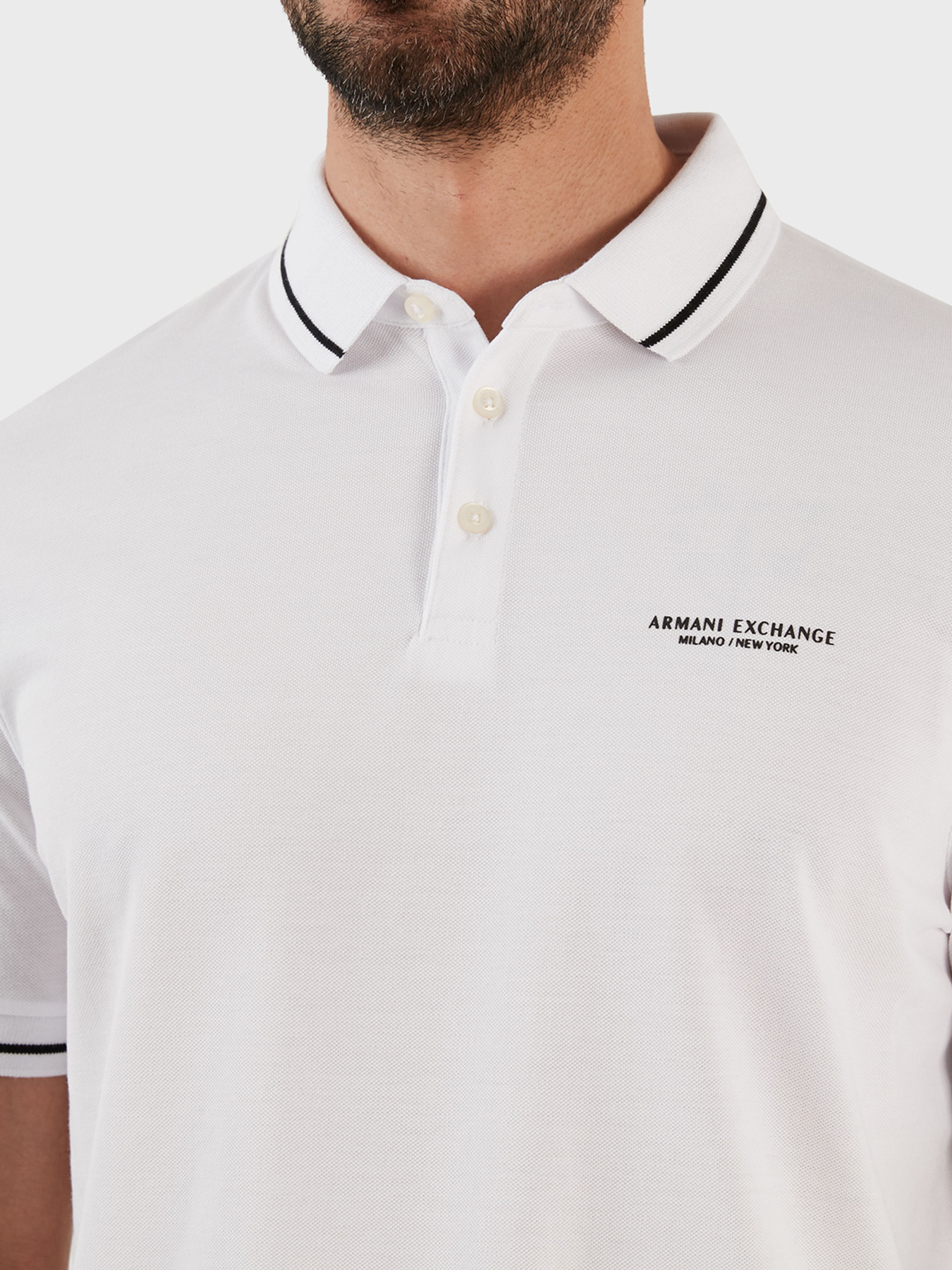 Футболки и поло Armani Exchange модель 8NZFFM-ZJ5DZ-1100 Фото