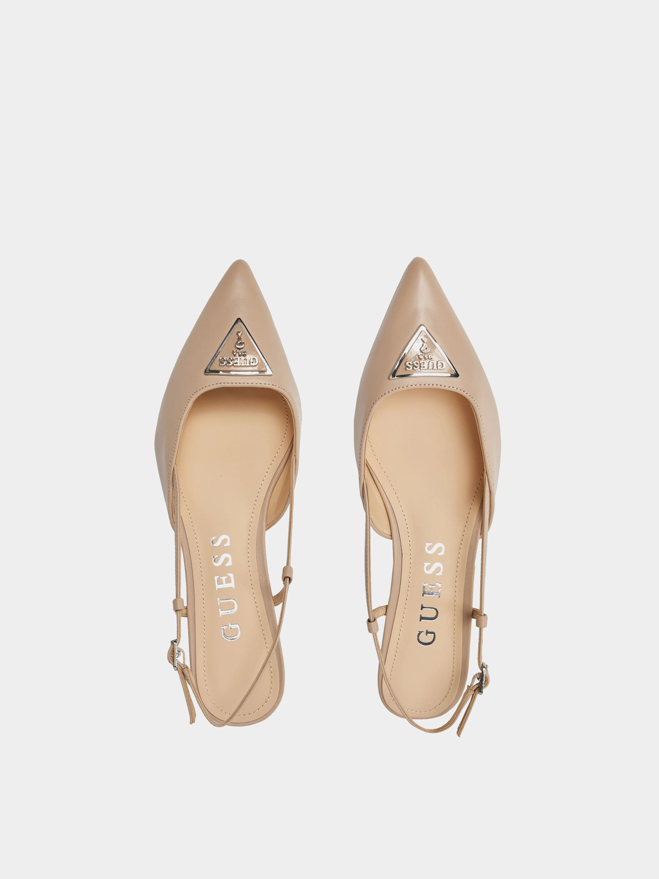 Сандалии GUESS модель FLPJES-LEA05-TAUPE Фото