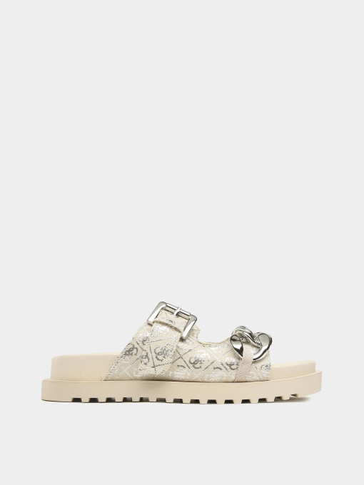 Шлёпанцы GUESS модель FL6FAT-FAL03-BEISI Фото