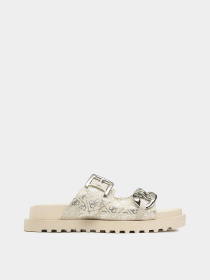 Шлёпанцы GUESS модель FL6FAT-FAL03-BEISI Фото