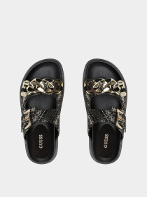 Шлёпанцы GUESS модель FL6FAT-FAL03-BLKPL Фото