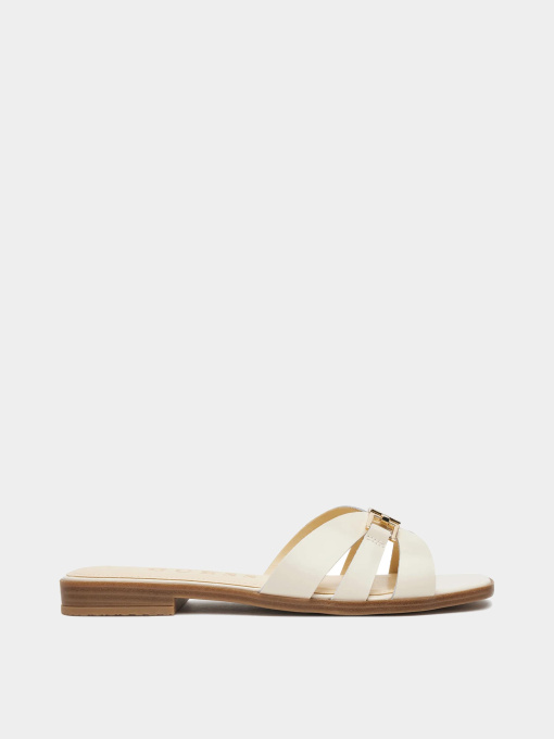 Шлёпанцы GUESS модель FLJRLL-LEA19-CREAM Фото