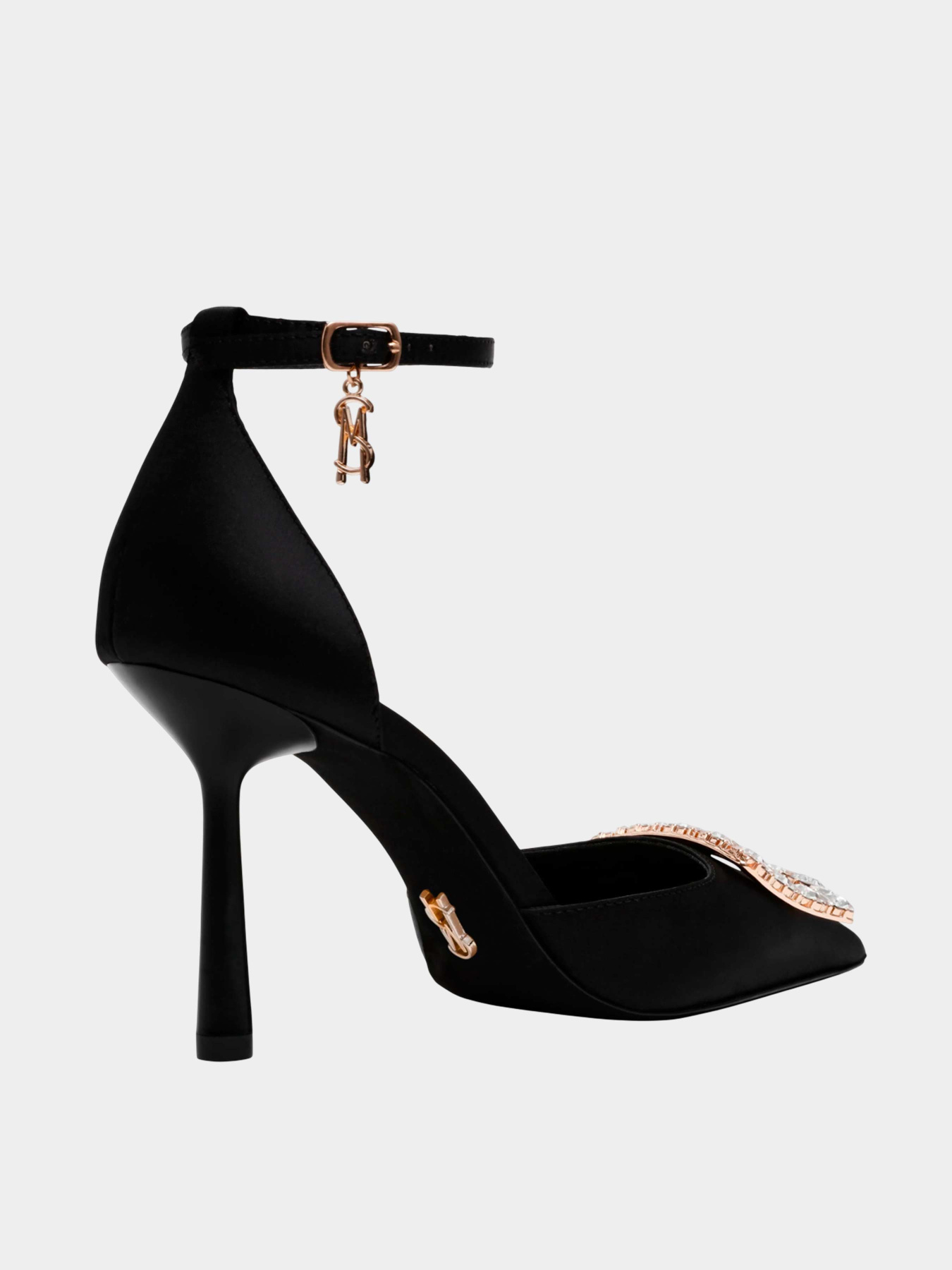 Босоножки Steve Madden модель SM11003442 BLACK SATIN Фото