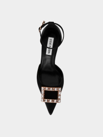 Босоножки Steve Madden модель SM11003442 BLACK SATIN Фото