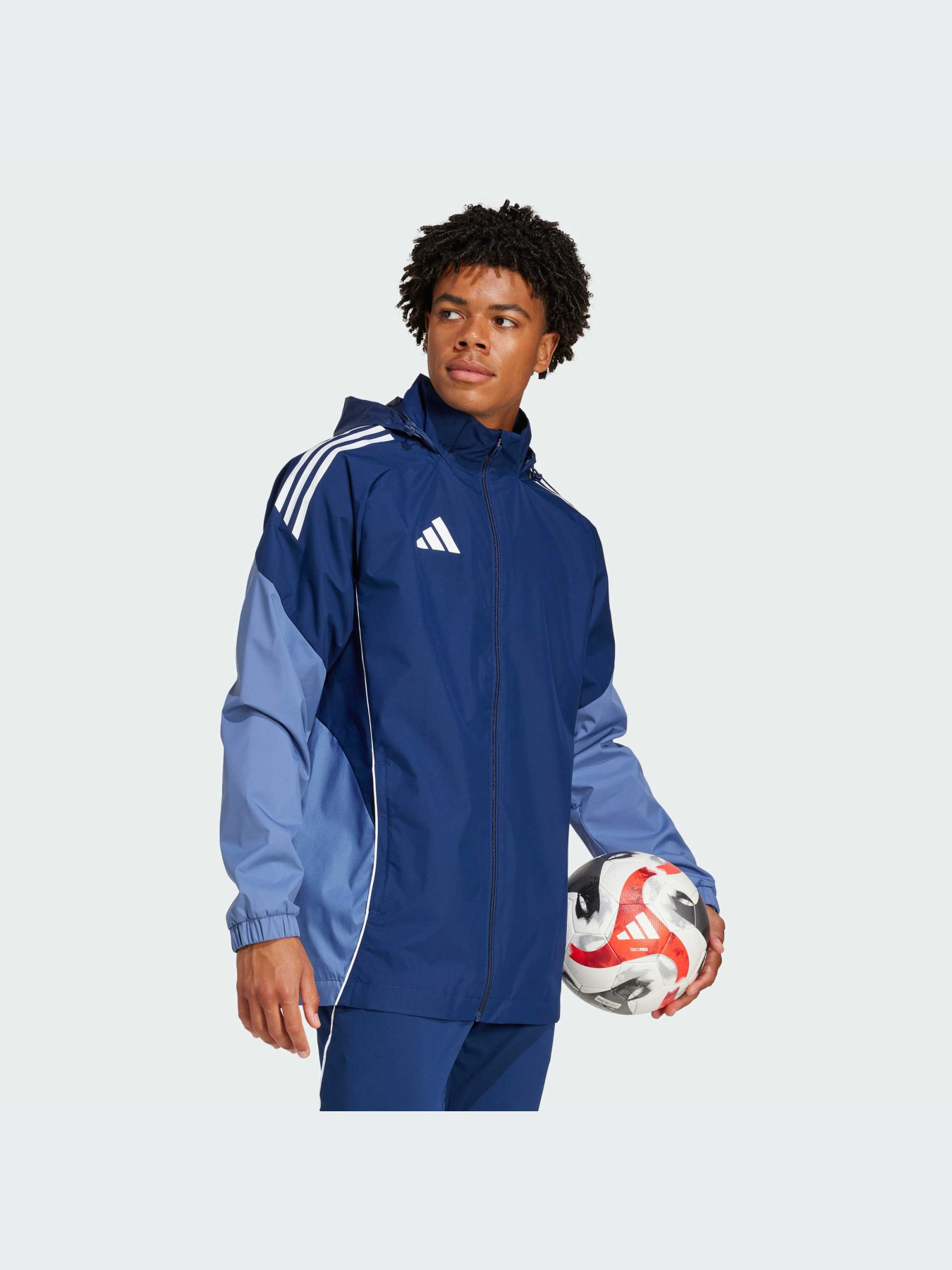 Куртки и дубленки Adidas Tiro модель JI6543-KZ Фото