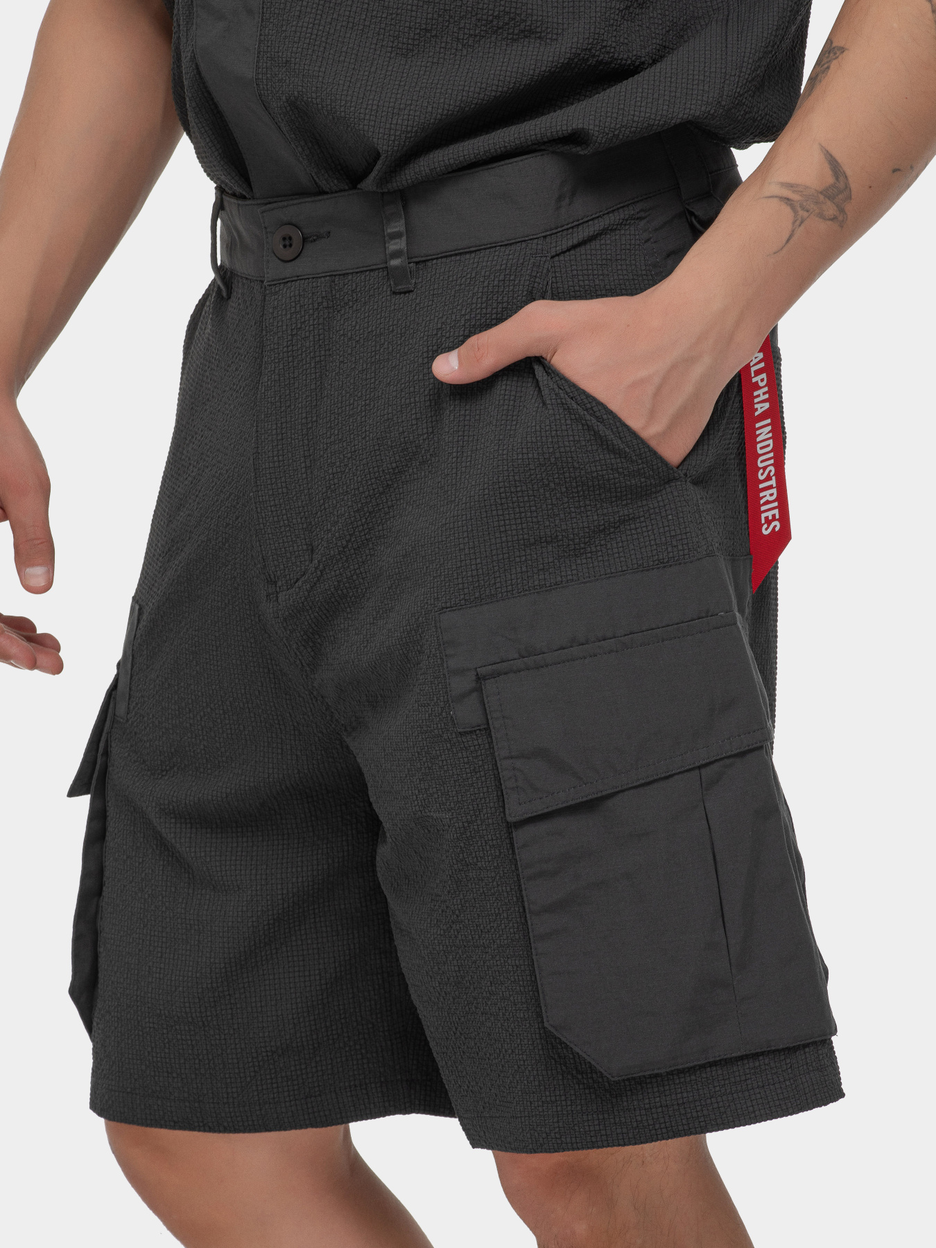 Шорты Alpha Industries модель MBS55000C1_077 Фото