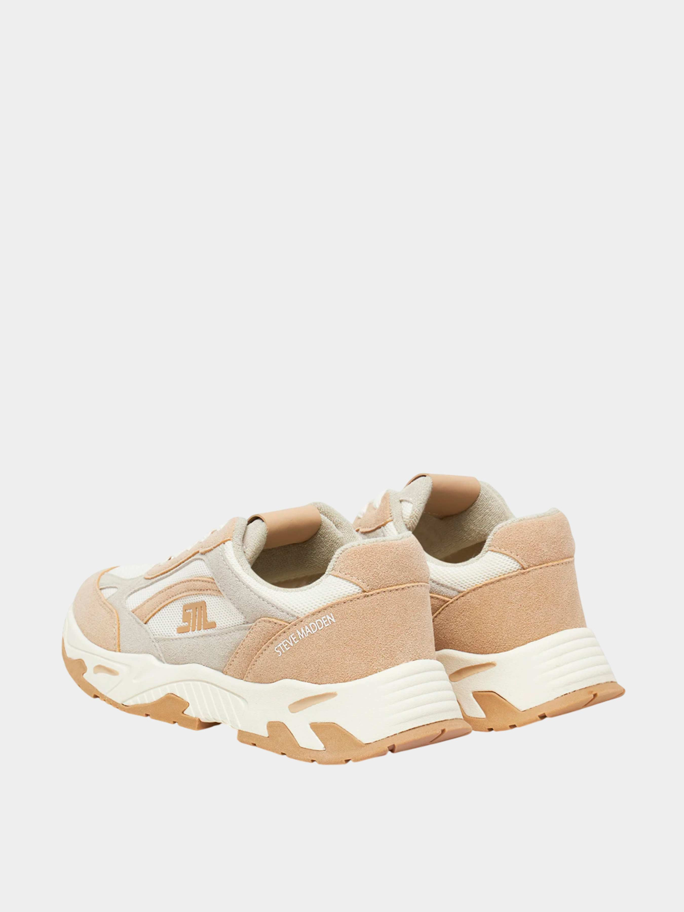 Кроссовки Steve Madden модель SM19000129 SILVER/IRISH CREAM Фото