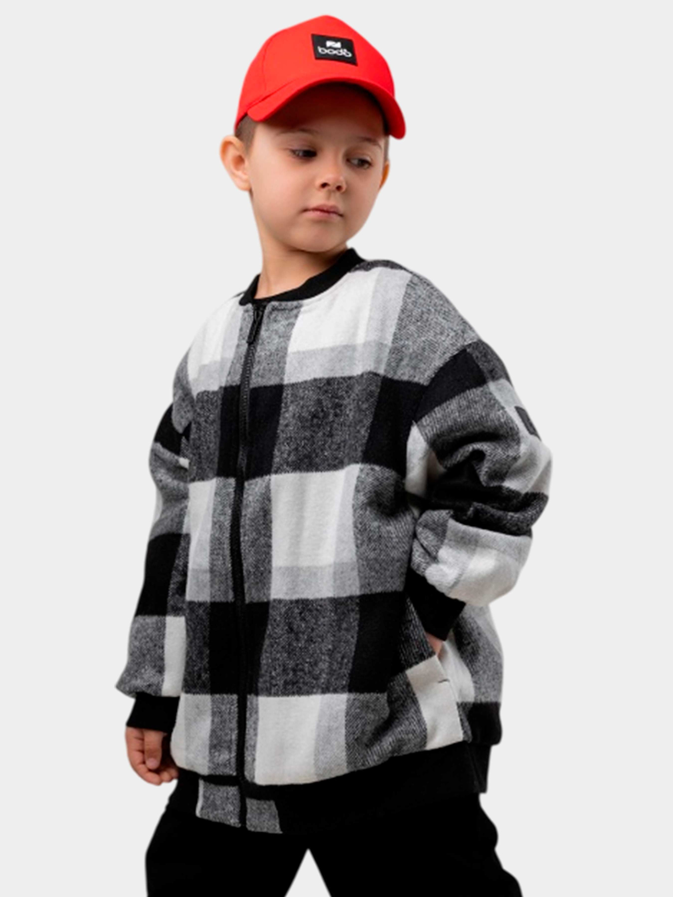 Куртки и дубленки BODO модель 20-248U-white-black Фото