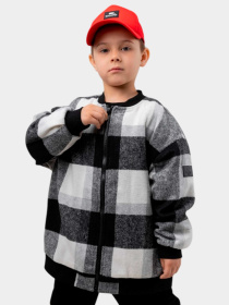 Куртки и дубленки BODO модель 20-248U-white-black Фото