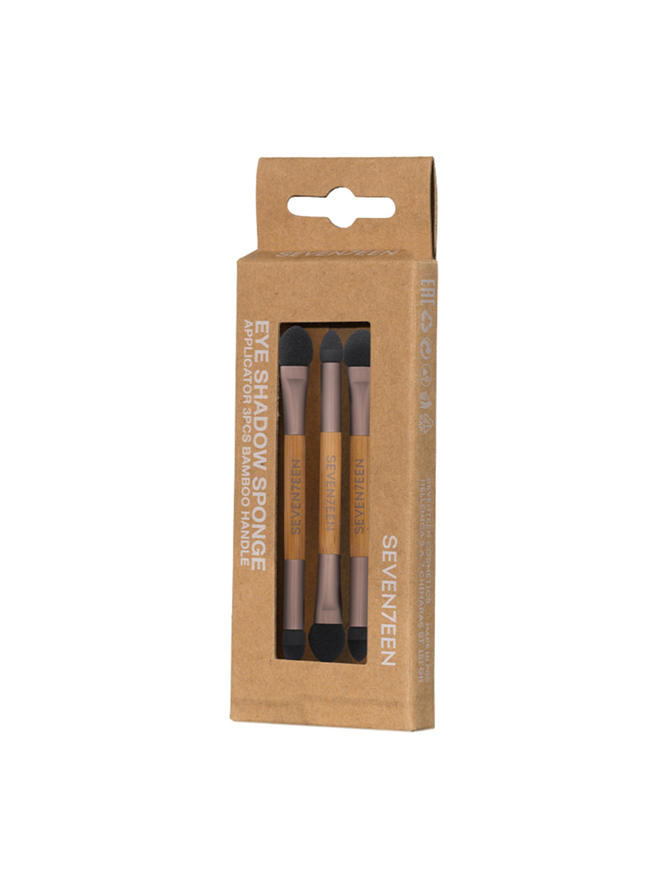 Набор из 3 аппликаторов для теней EYESH SPONGE APPL BAMBOO SEVEN7EEN модель 5,20E+12 Набор из 3 аппликаторов для теней EYESH SPONGE APPL BAMBOO SEVEN7EEN модель 5,20E+12 Фото