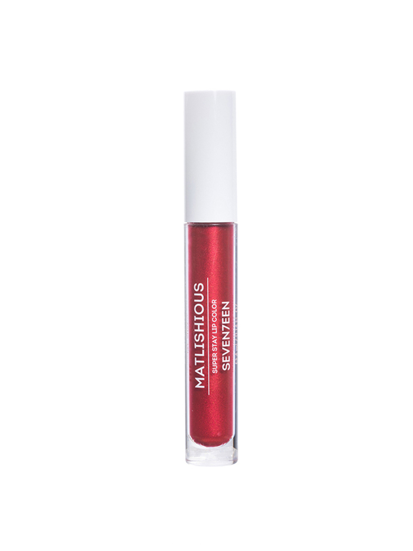 Жидкая помада-блеск MATLISHIOUS SUPER STAY LIP COLOR т.11 красный с искрой SEVEN7EEN модель 5,20E+12 Жидкая помада-блеск MATLISHIOUS SUPER STAY LIP COLOR т.11 красный с искрой SEVEN7EEN модель 5,20E+12 Фото