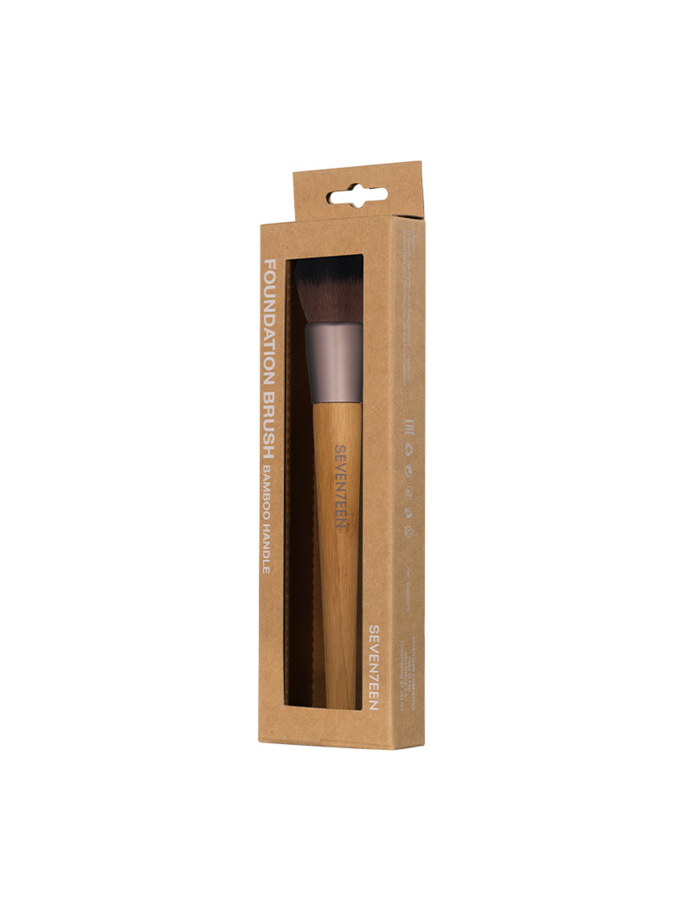 Кисть для тонального средства FOUNDATION BRUSH BAMBOO HANDLE SEVEN7EEN модель 5,20E+12 Кисть для тонального средства FOUNDATION BRUSH BAMBOO HANDLE SEVEN7EEN модель 5,20E+12 Фото