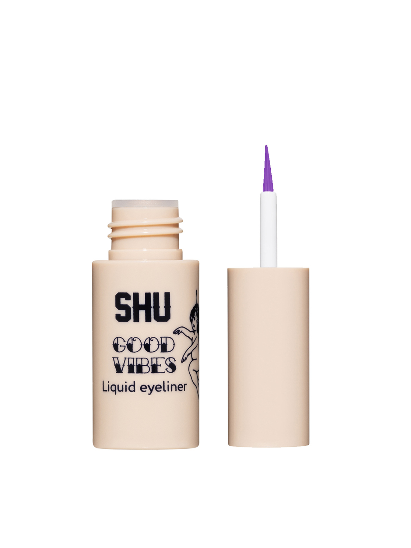 СТОЙКАЯ ЖИДКАЯ ПОДВОДКА GOOD VIBES МАРКИ SHU №116 матовый фиолетовый SHU модель 8,44E+12 Фото