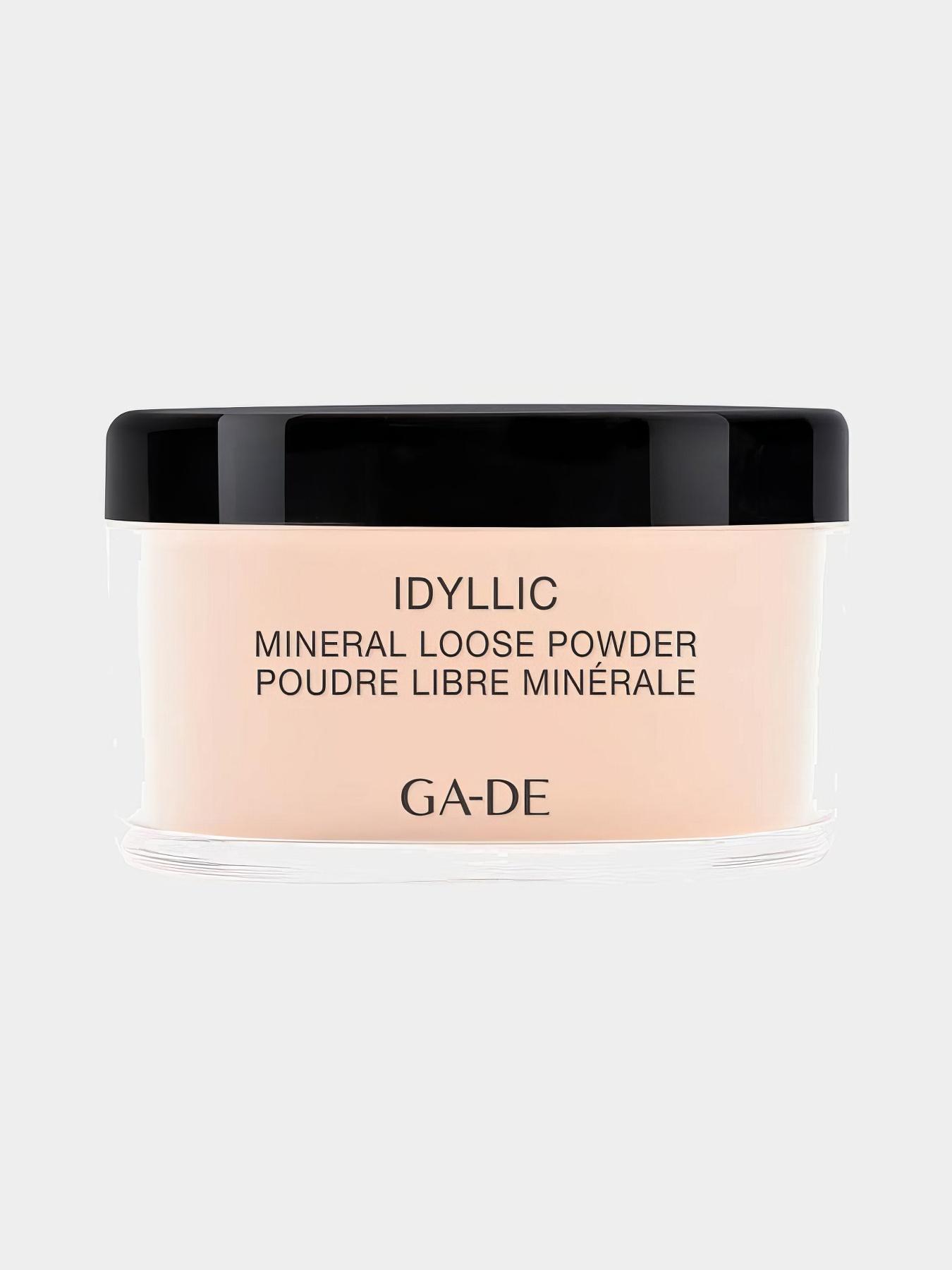 IDYLLIC MINERAL LOOSE POWDER Минеральная рассыпчатая пудра 25 gr, тон 100 GA-DE модель 7,29E+12 Фото