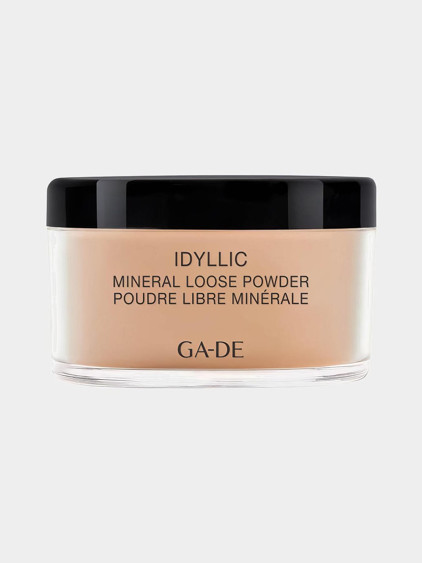 IDYLLIC MINERAL LOOSE POWDER Минеральная рассыпчатая пудра 25 gr, тон 101 GA-DE модель 7,29E+12 Фото