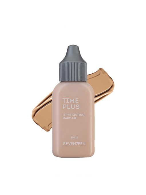 Тональный крем длительного действия т.2 "TIME PLUS LONGLASTING MAKE UP" Светло-бежевый SEVEN7EEN модель 5,20E+12 Фото