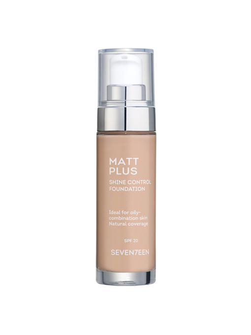 Тональный крем матирующий "MATT PLUS SHINE CONTROL FOUNDATION", тон 04, розово-бежевый SEVEN7EEN модель 5,20E+12 Фото
