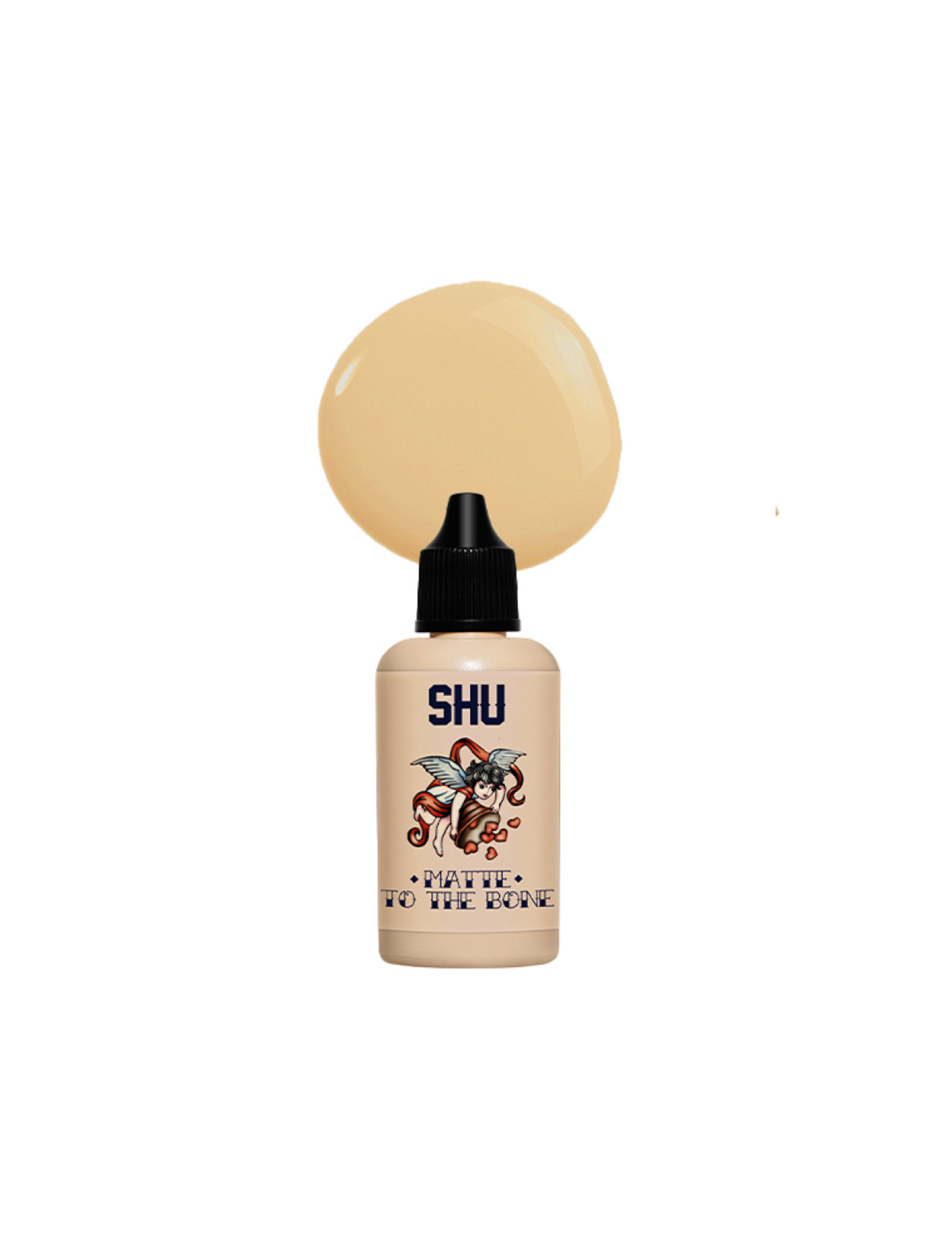 SHU Тональный крем 12Ч MATTE TO THE BONE №347 нейтральный бежевый SHU модель 8,44E+12 Фото