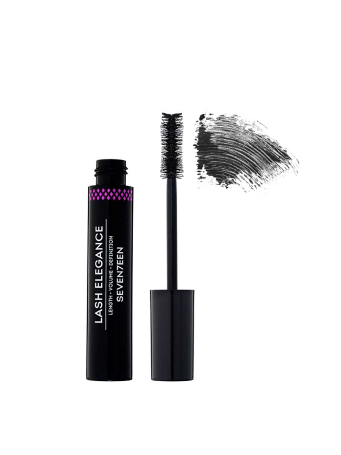 Тушь с эффектом накладных ресниц. Длина, объем, разделение т.01 Lash elegance, черный SEVEN7EEN модель 5,20E+12 Фото
