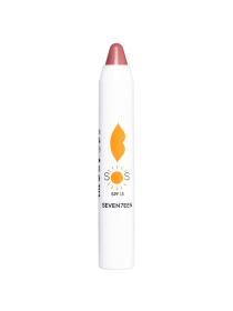 Восстанавливающий увлажняющий бальзам для губ SOS LIP REPAIR SPF 15+ BROWN Прозрачный чайный SEVEN7EEN модель 5201641034040 Фото