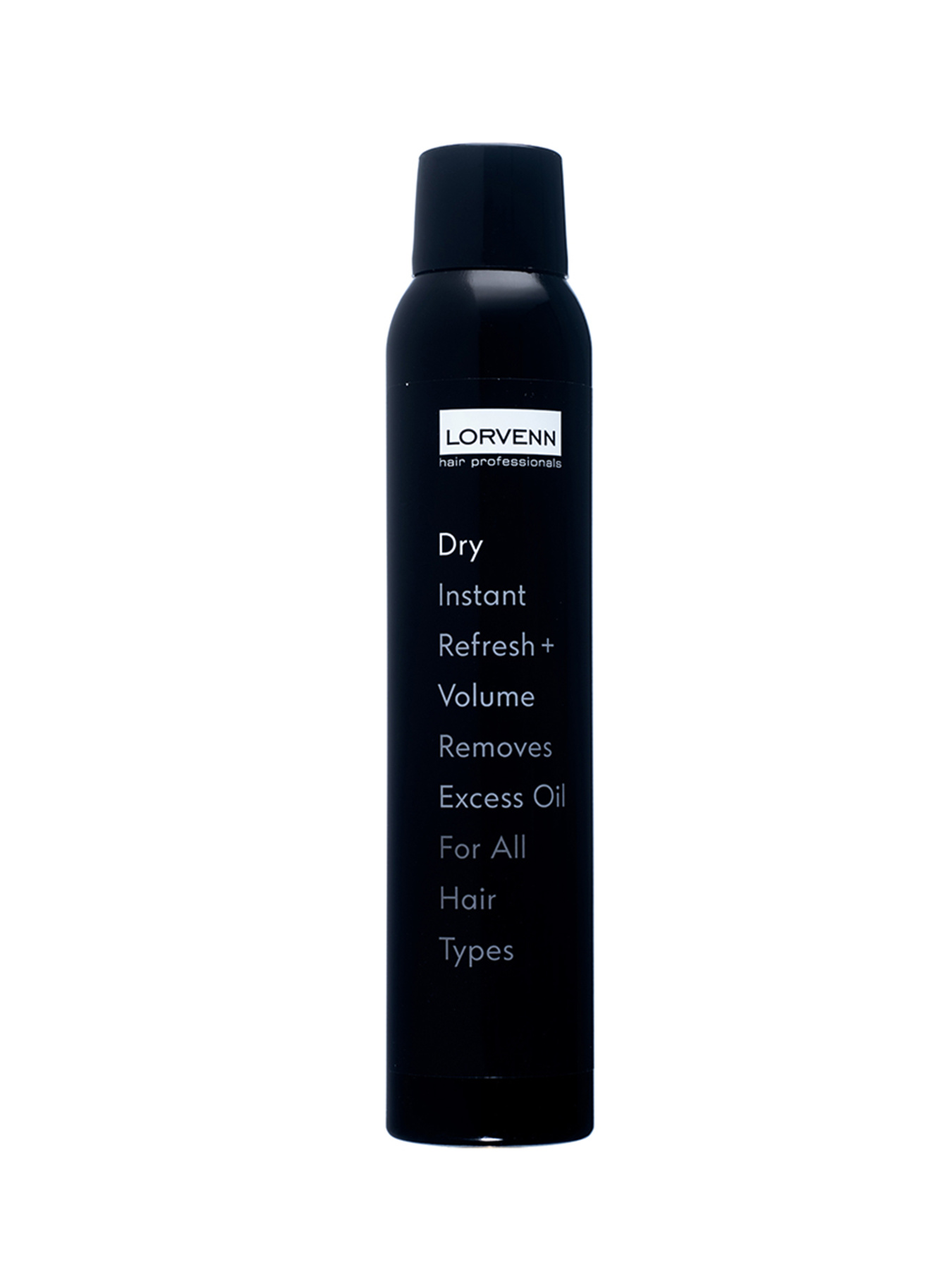 Сухой шампунь для всех типов волос DRY INSTANT REFRESH + VOLUME ALL TYPES LORVENN модель 5201641736289 Фото