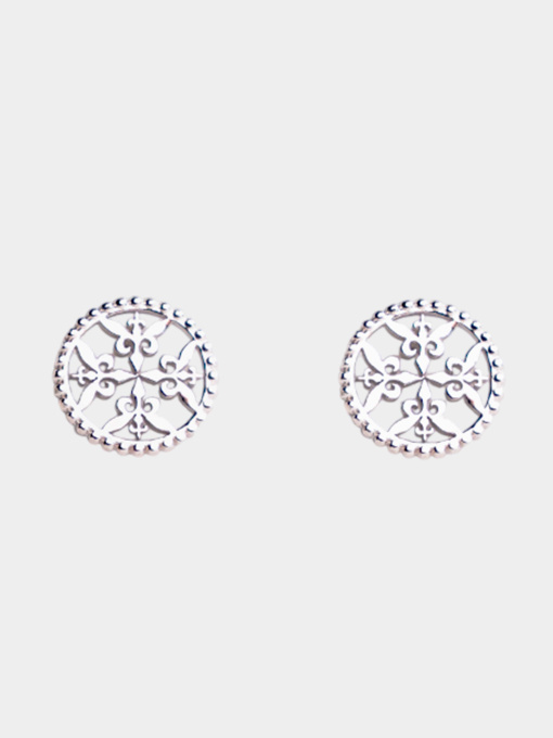 Серьги-гвоздики ZORA Jewelry модель 2000001690562 Фото