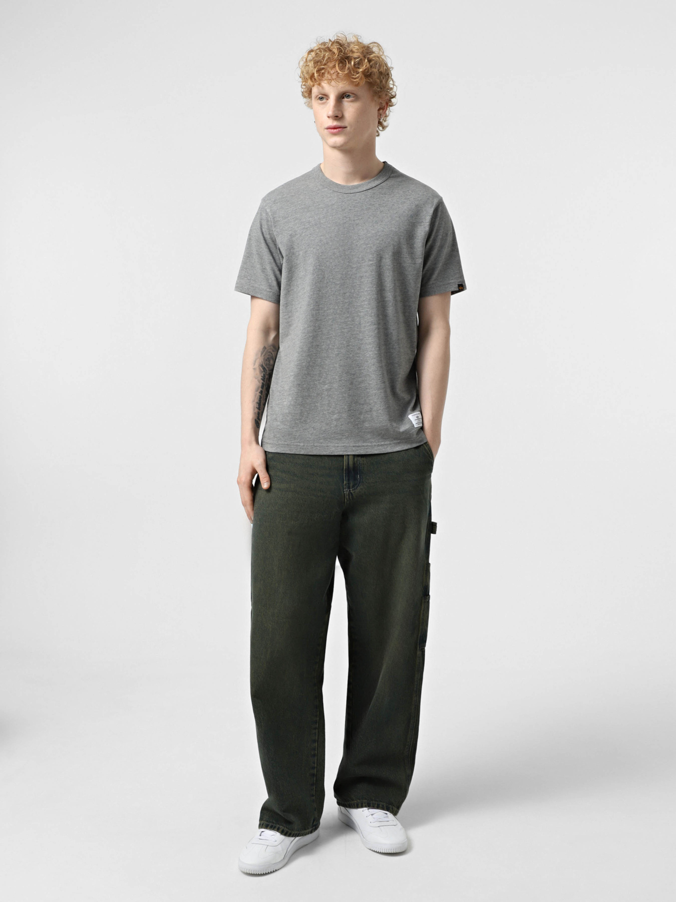 Футболки и поло Alpha Industries модель UTE53502PK_063 Фото