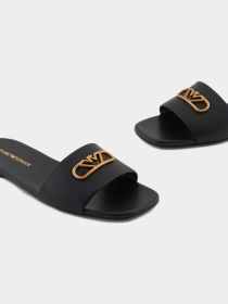 Шлёпанцы Emporio Armani модель X3P846-XF271-00002 Фото