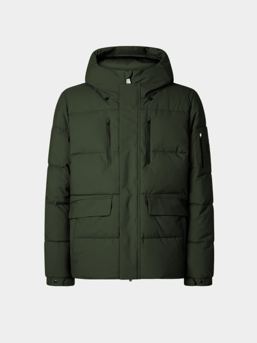 Куртки и дубленки Save the duck модель P30811M-SMEG19-50030-GREEN BLACK Фото