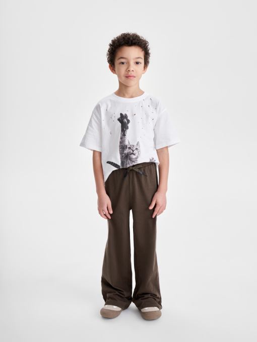 Брюки Happy Baby модель 88291-1_dark-brown Фото