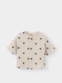 Рубашки Happy Baby модель 88271_beige-with-dots Фото