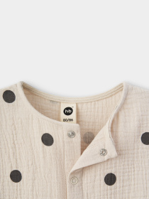 Рубашки Happy Baby модель 88271_beige-with-dots Фото