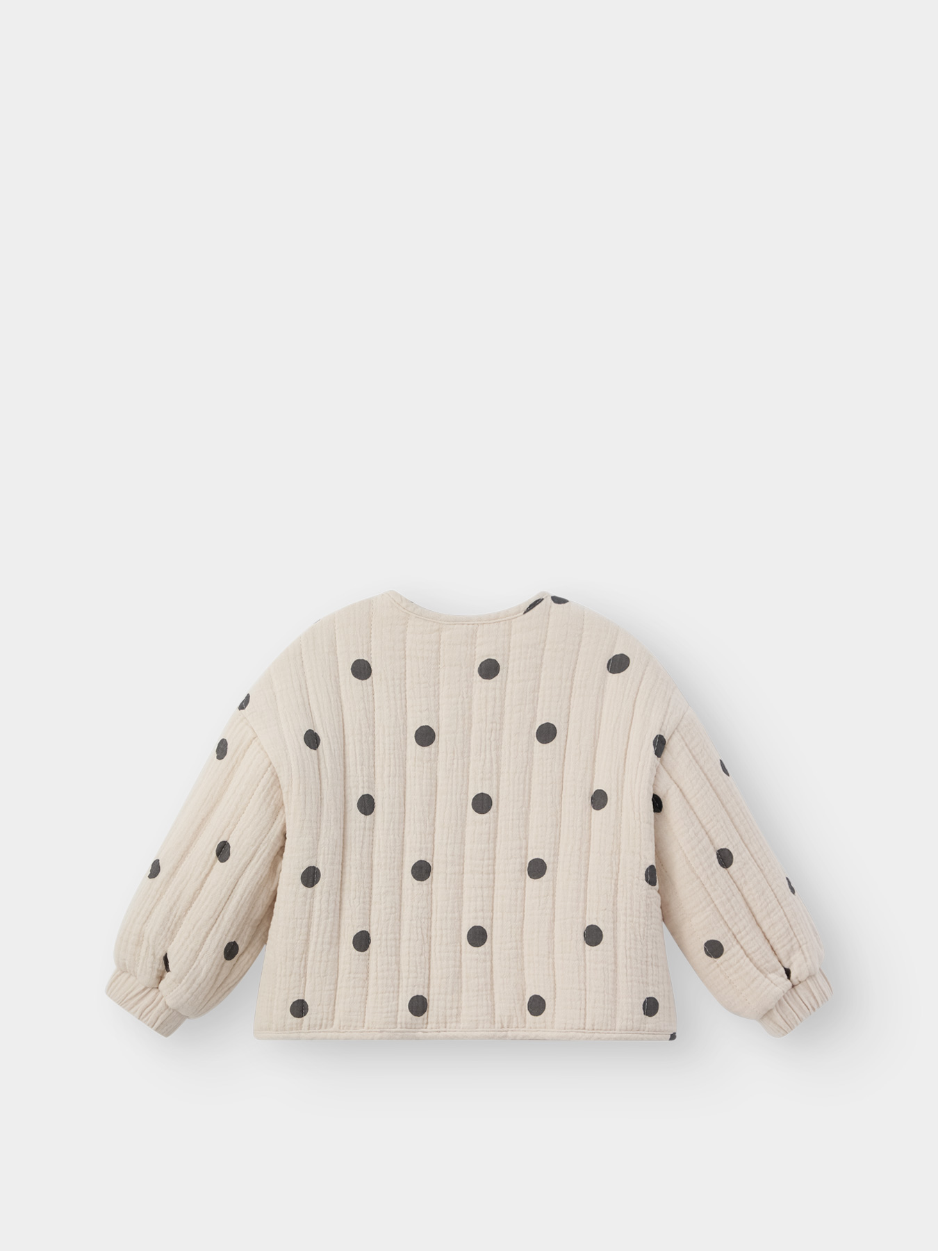 Куртки и дубленки Happy Baby модель 88270-1_beige-with-dots Фото