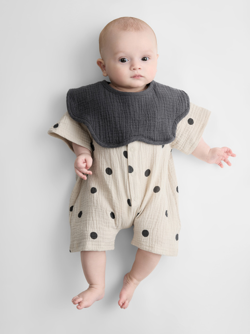 Одежда для младенцев Happy Baby модель 88269_beige-with-dots Фото