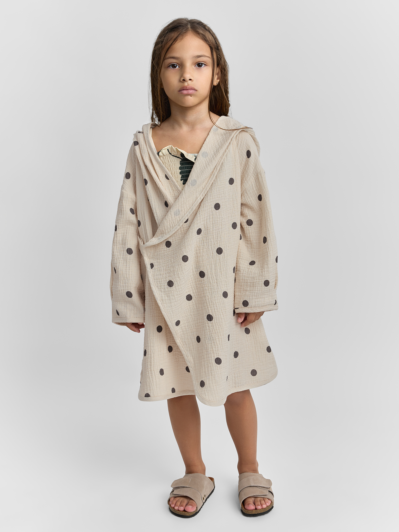 Одежда для дома и сна Happy Baby модель 88129-0_beige-with-dots Фото