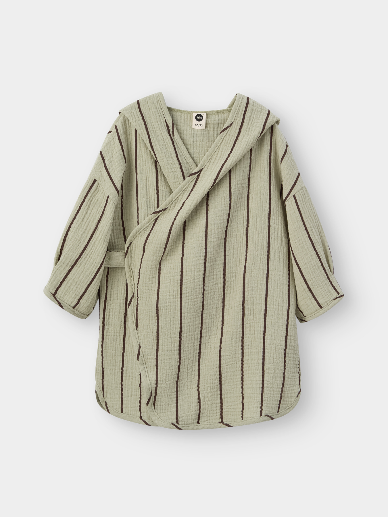 Одежда для дома и сна Happy Baby модель 88129-0_green-with-stripes Фото