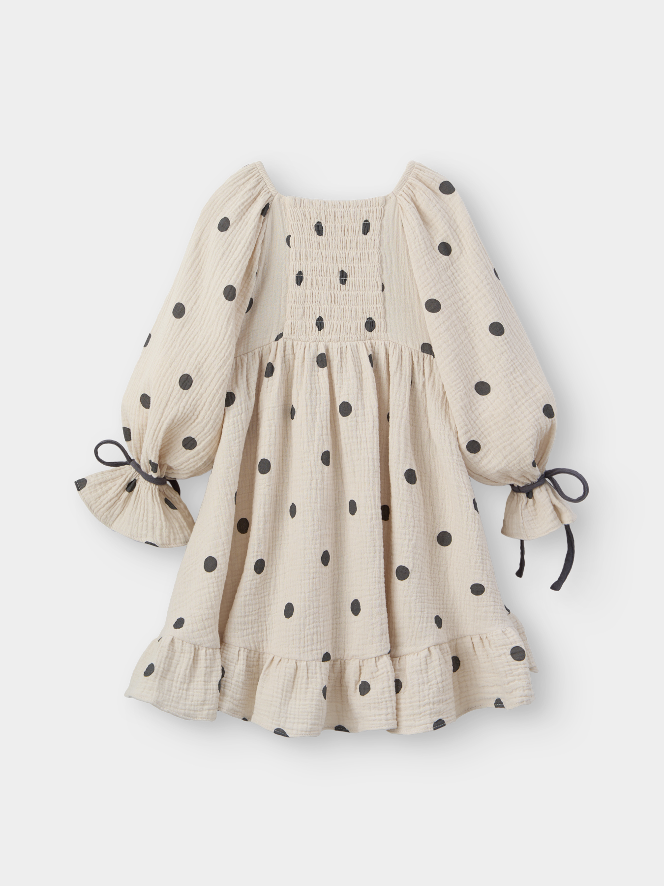 Платья Happy Baby модель 88273-1_beige-with-dots Фото