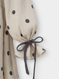 Платья Happy Baby модель 88273-1_beige-with-dots Фото