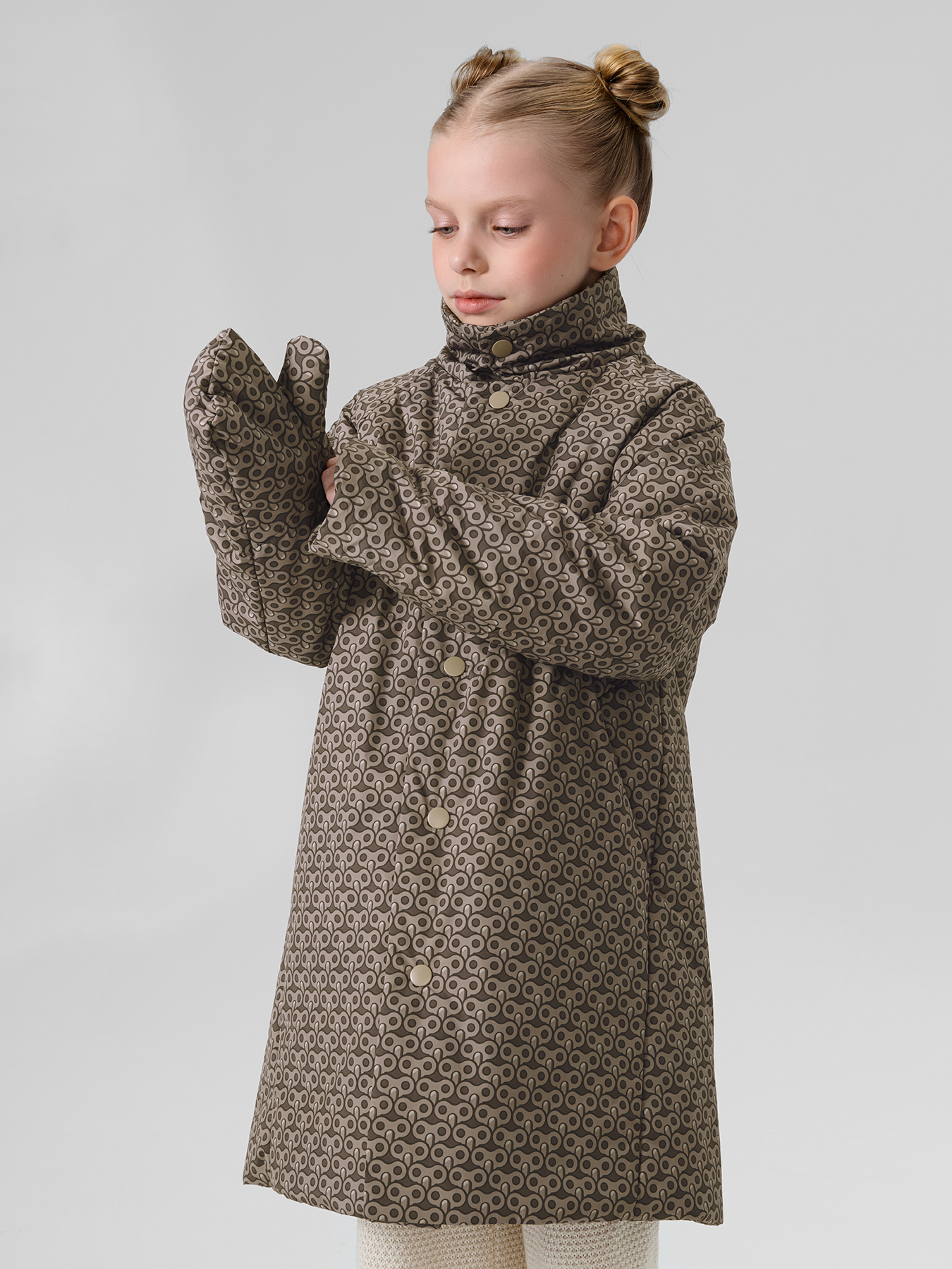 Пальто и плащи Happy Baby модель 89105-1_dark-brown Пальто и плащи Happy Baby модель 89105-1_dark-brown Фото
