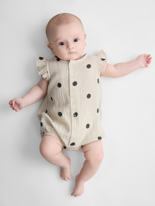 Одежда для младенцев Happy Baby модель 88268-0_beige-with-dots Фото
