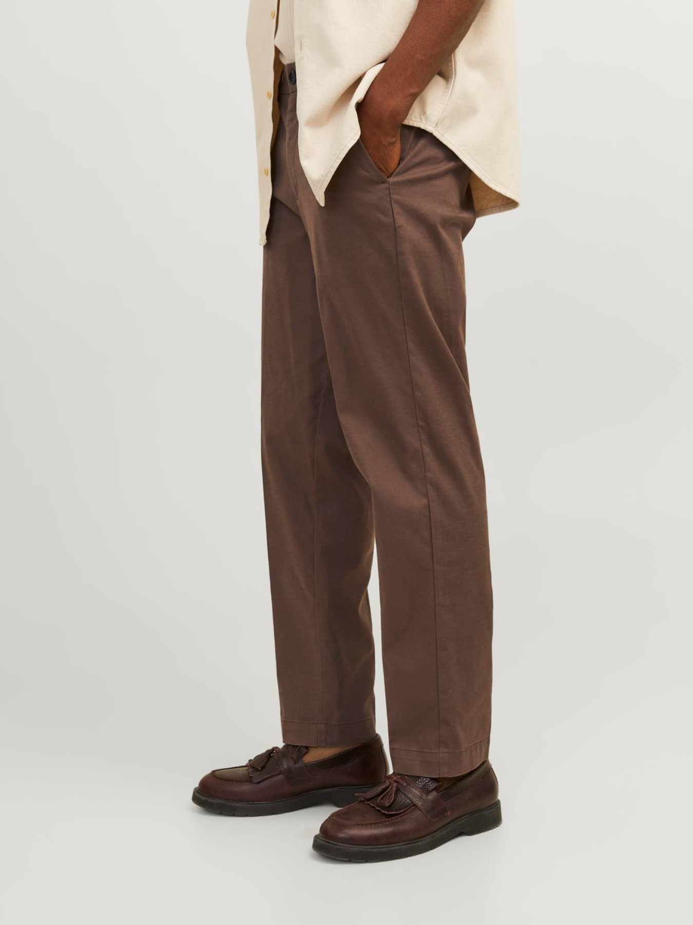 Брюки JACK & JONES модель 12255441_CoffeeQuartz Фото