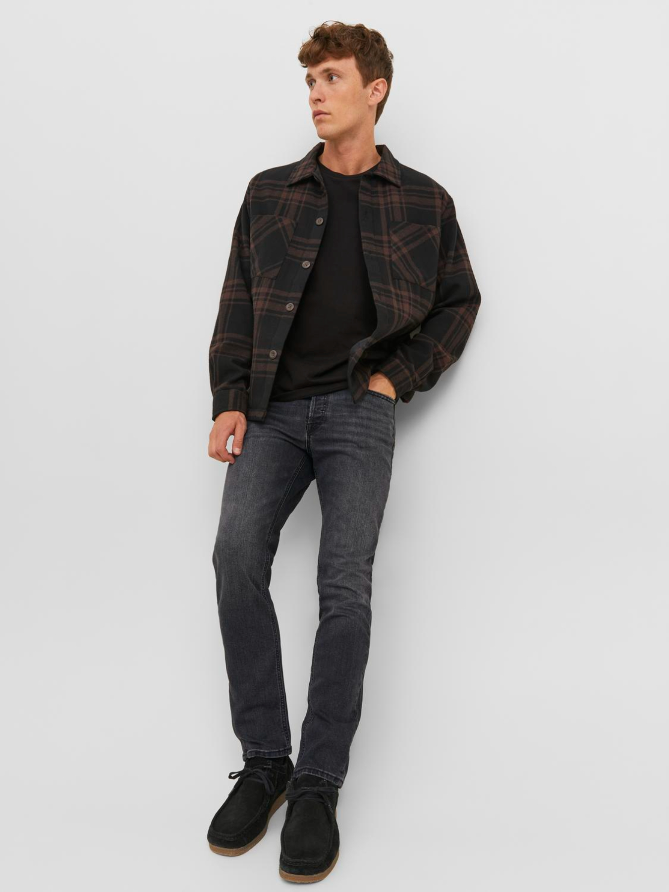 Джинсы JACK & JONES модель 12242508_BlackDenim Фото