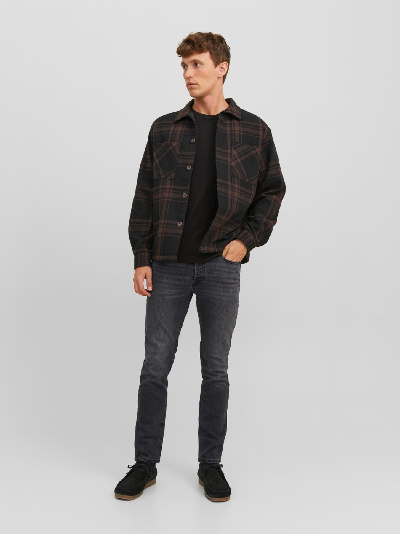 Джинсы JACK & JONES модель 12242508_BlackDenim Фото