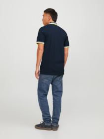 Футболки и поло JACK & JONES модель 12136668_NavyBlazerNEON Фото