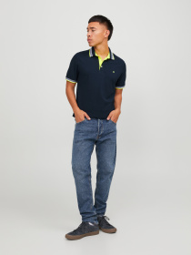 Футболки и поло JACK & JONES модель 12136668_NavyBlazerNEON Фото