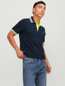 Футболки и поло JACK & JONES модель 12136668_NavyBlazerNEON Фото