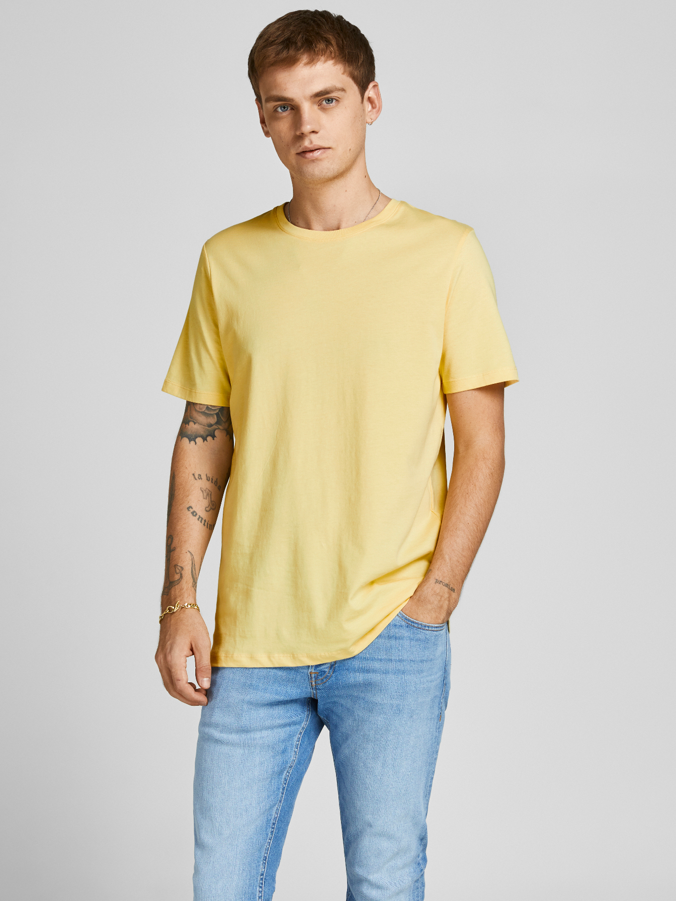 Футболки и поло JACK & JONES модель 12156101_MellowYellow Фото
